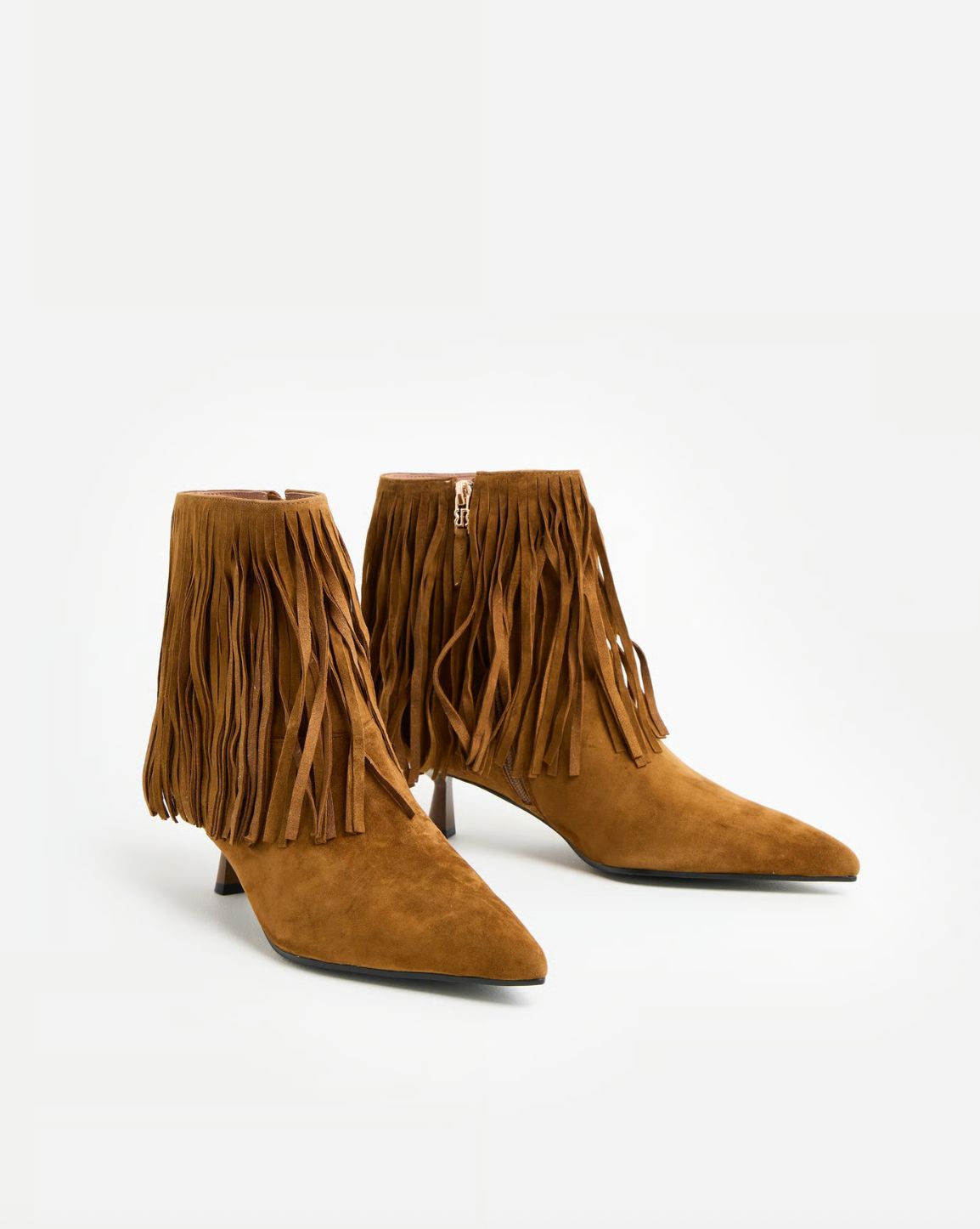Bibi Lou Mizar Fringe Bootie