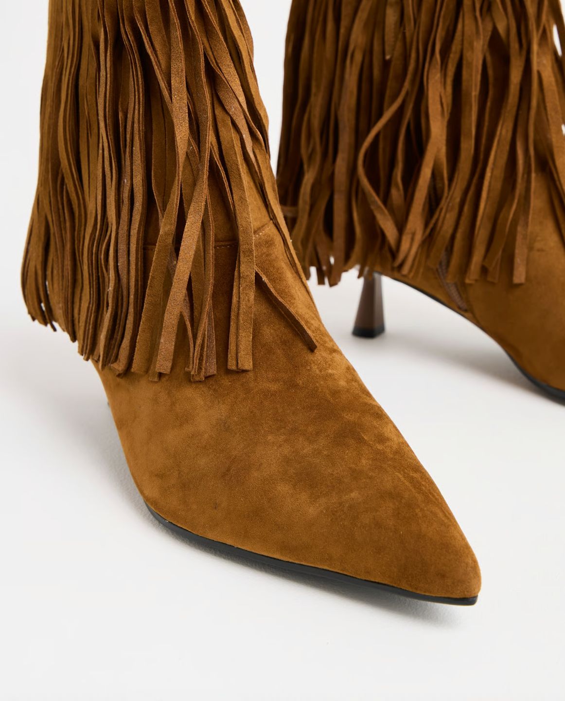 Bibi Lou Mizar Fringe Bootie