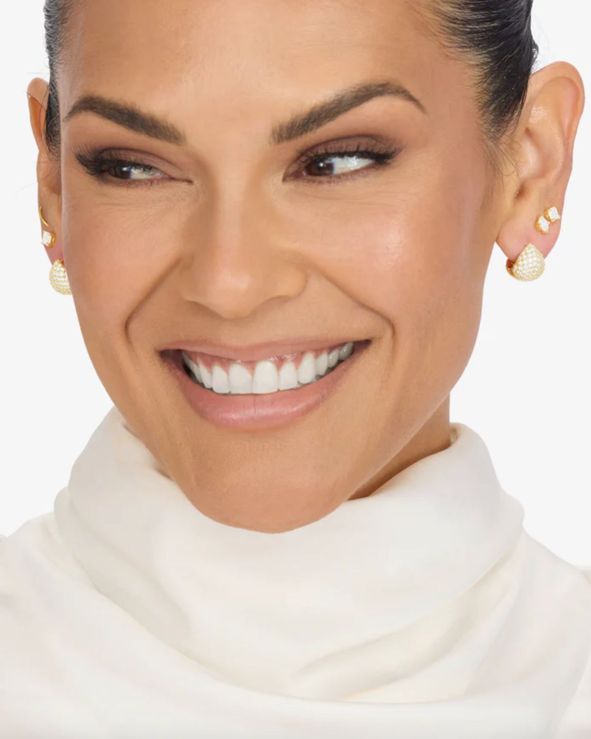 Melinda Maria Lil' Norah Pavé Earrings