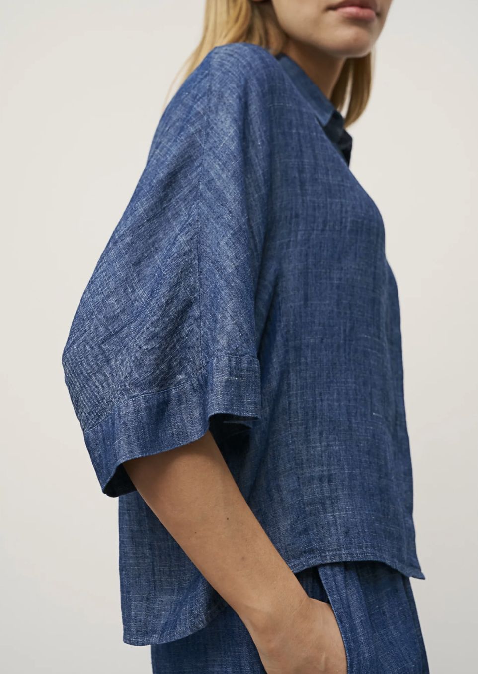 0039 Italy Hollie Tencel Blouse