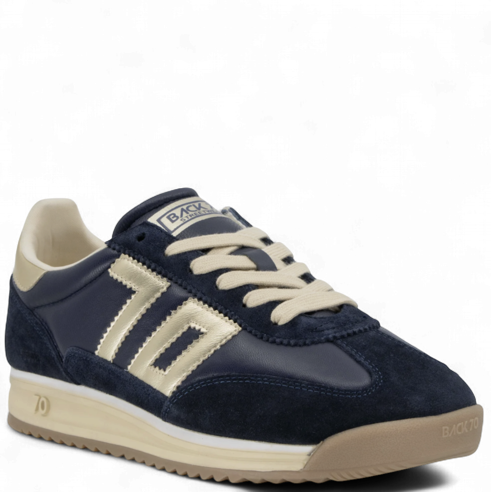 Back 70 Jogger N in Navy/Gold