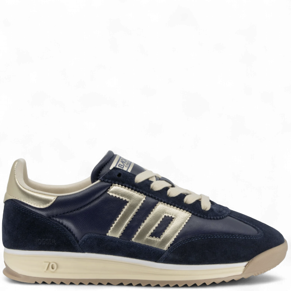 Back 70 Jogger N in Navy/Gold