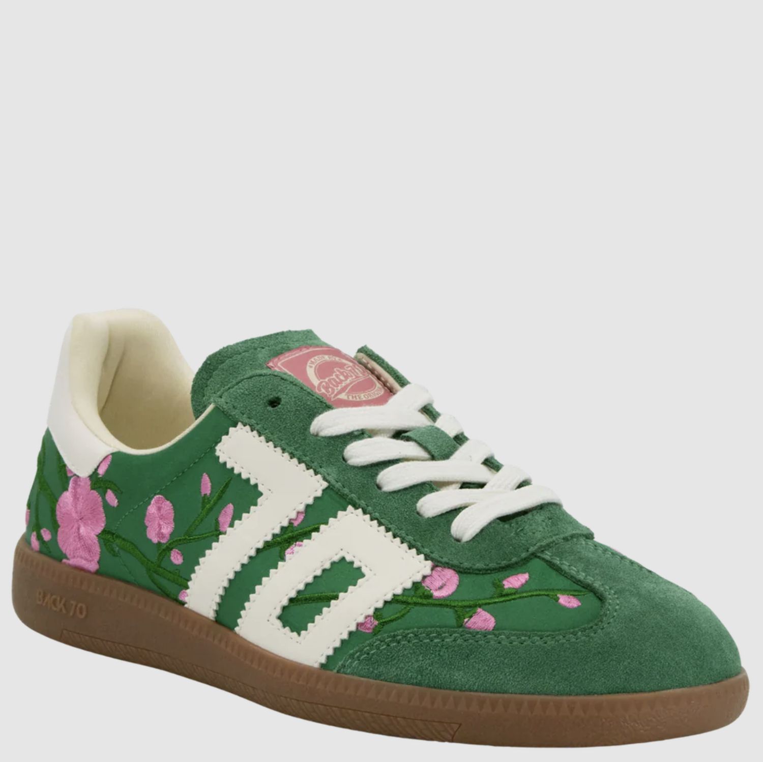 Back 70 Cloud Floral Green Sneaker