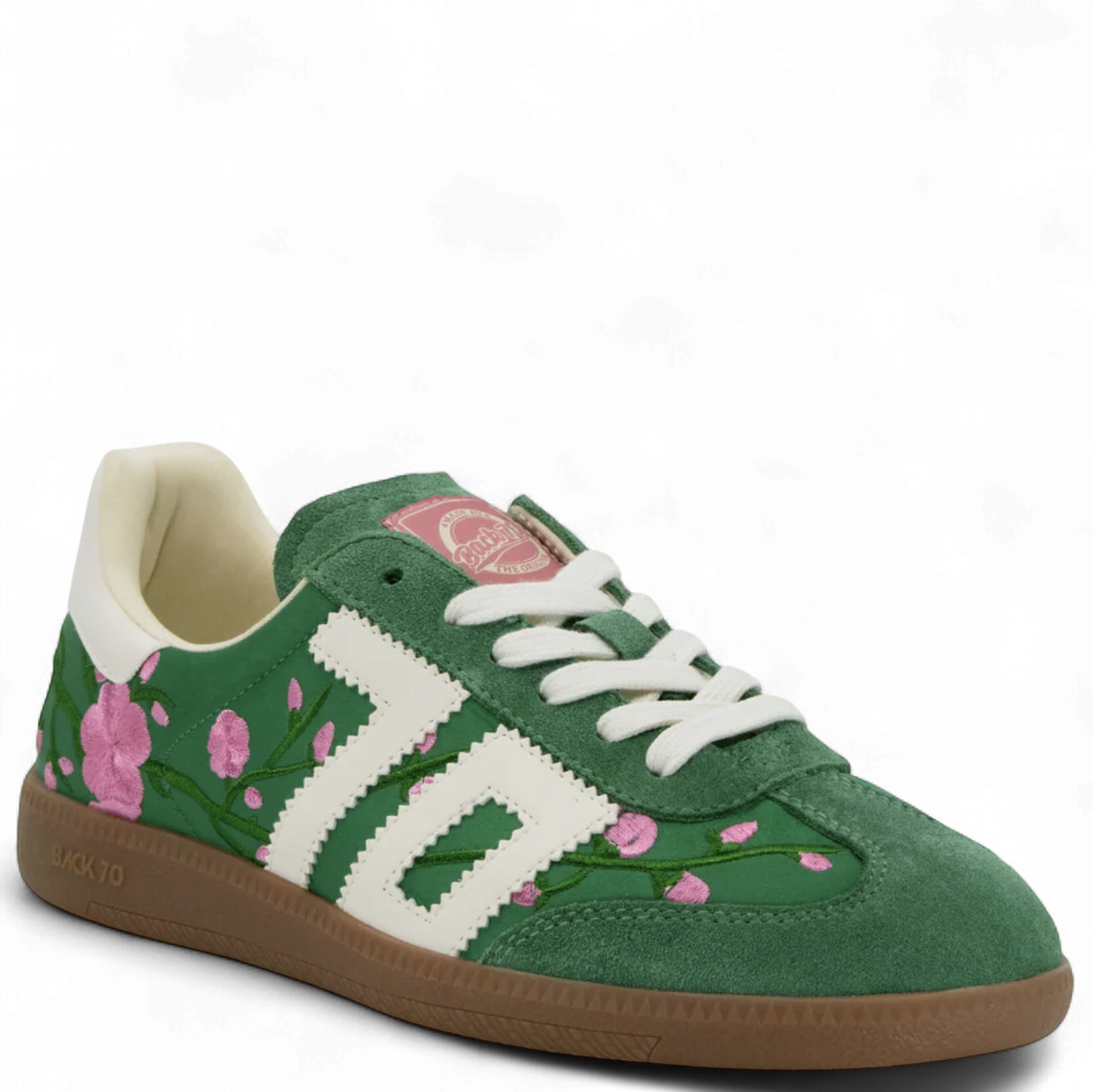 Back 70 Cloud Floral Green Sneaker