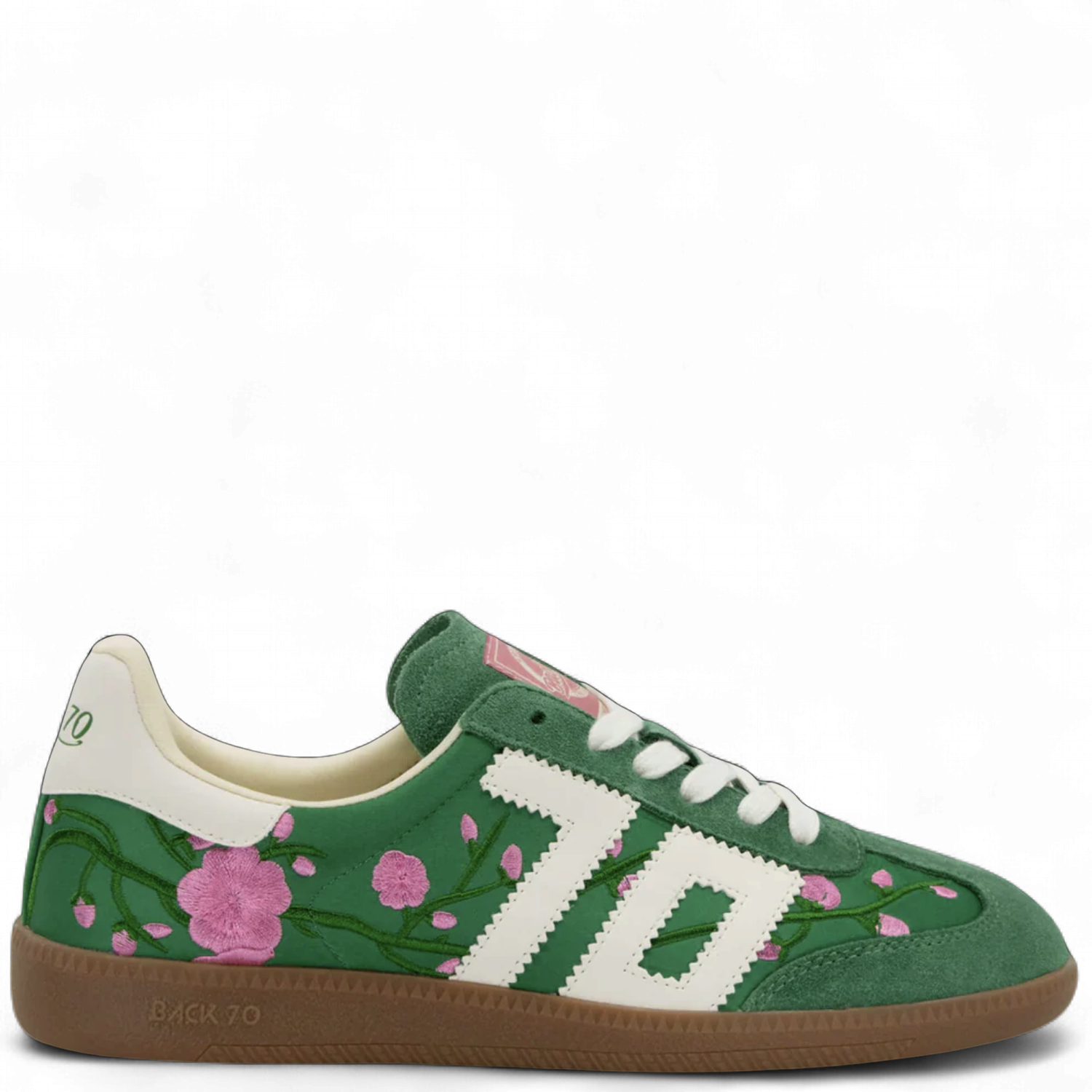 Back 70 Cloud Floral Green Sneaker