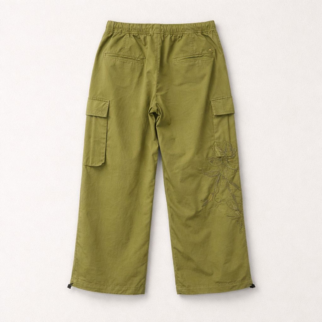 Mason's Embroidered Cargo Pant