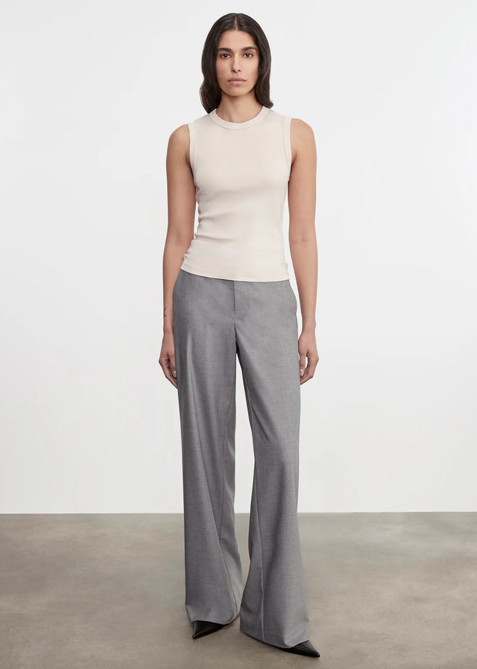 Enza Costa Supima Cotton Sleeveless Tank