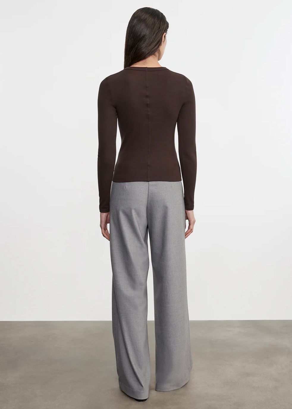 Enza Costa Supima Cotton Long Sleeve Tee