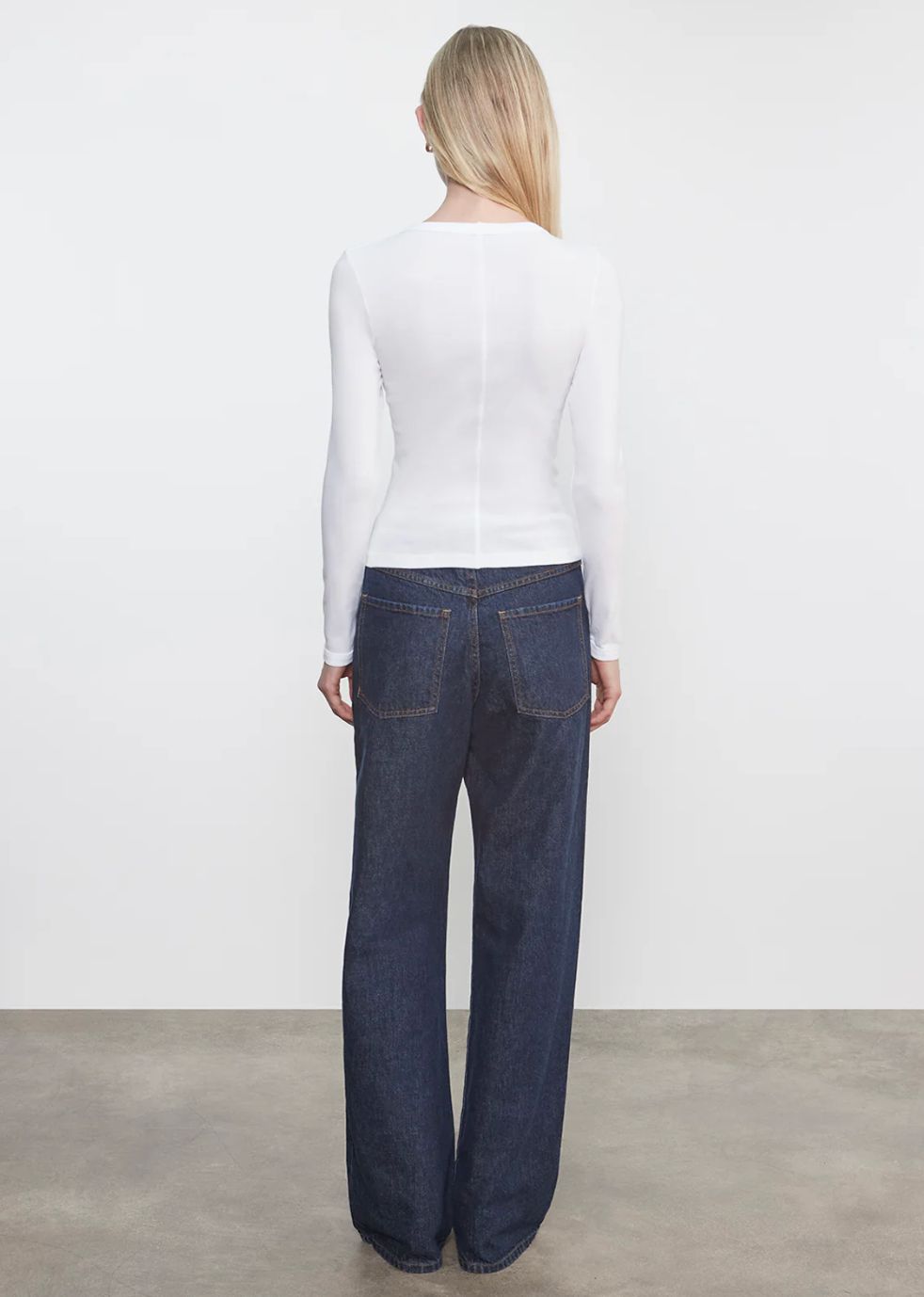 Enza Costa Supima Cotton Long Sleeve Tee