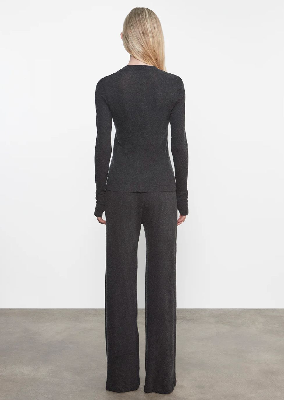 Enza Costa Cashmere Easy Cuff U Neck
