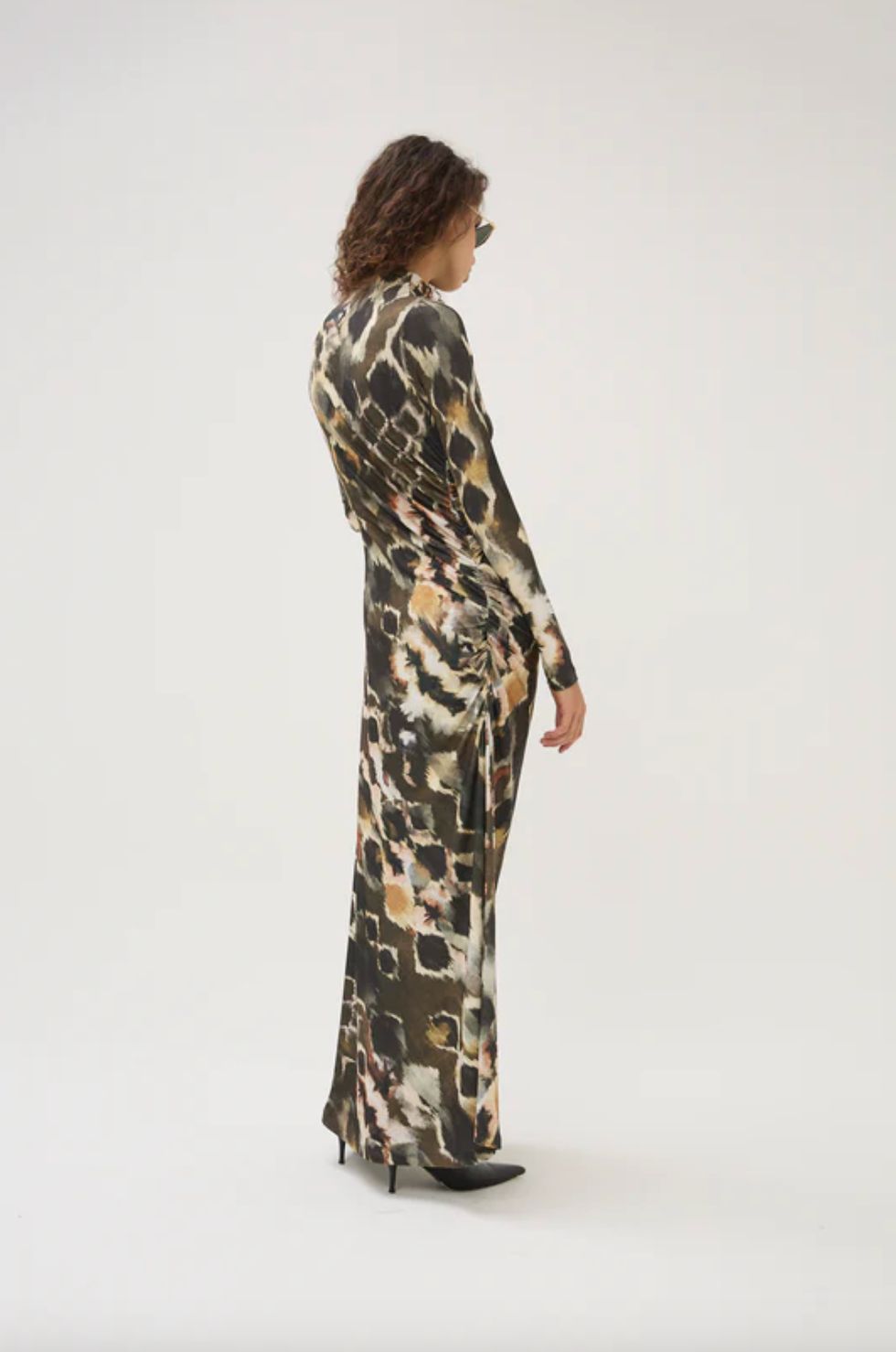 Maria Cher Fleetwood Curtis Long Dress