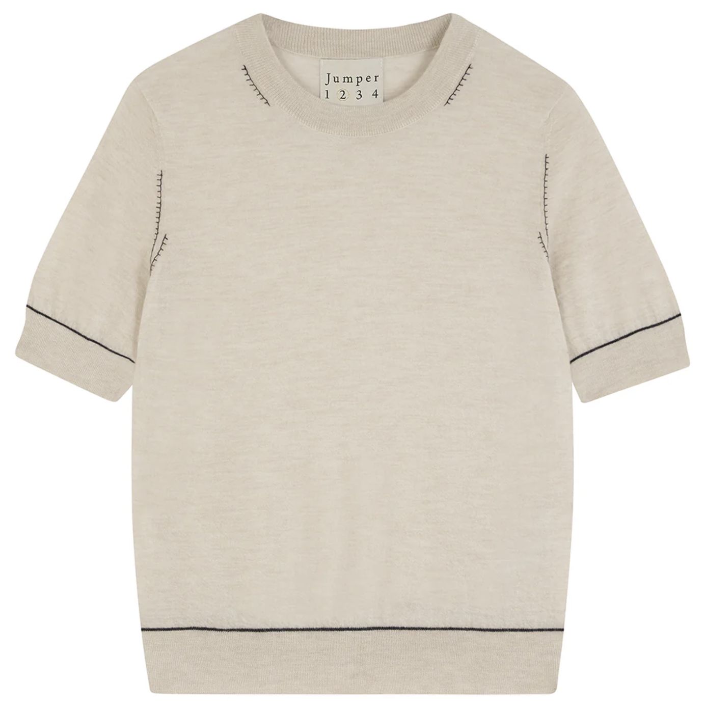Jumper Contrast Stitch T-Shirt