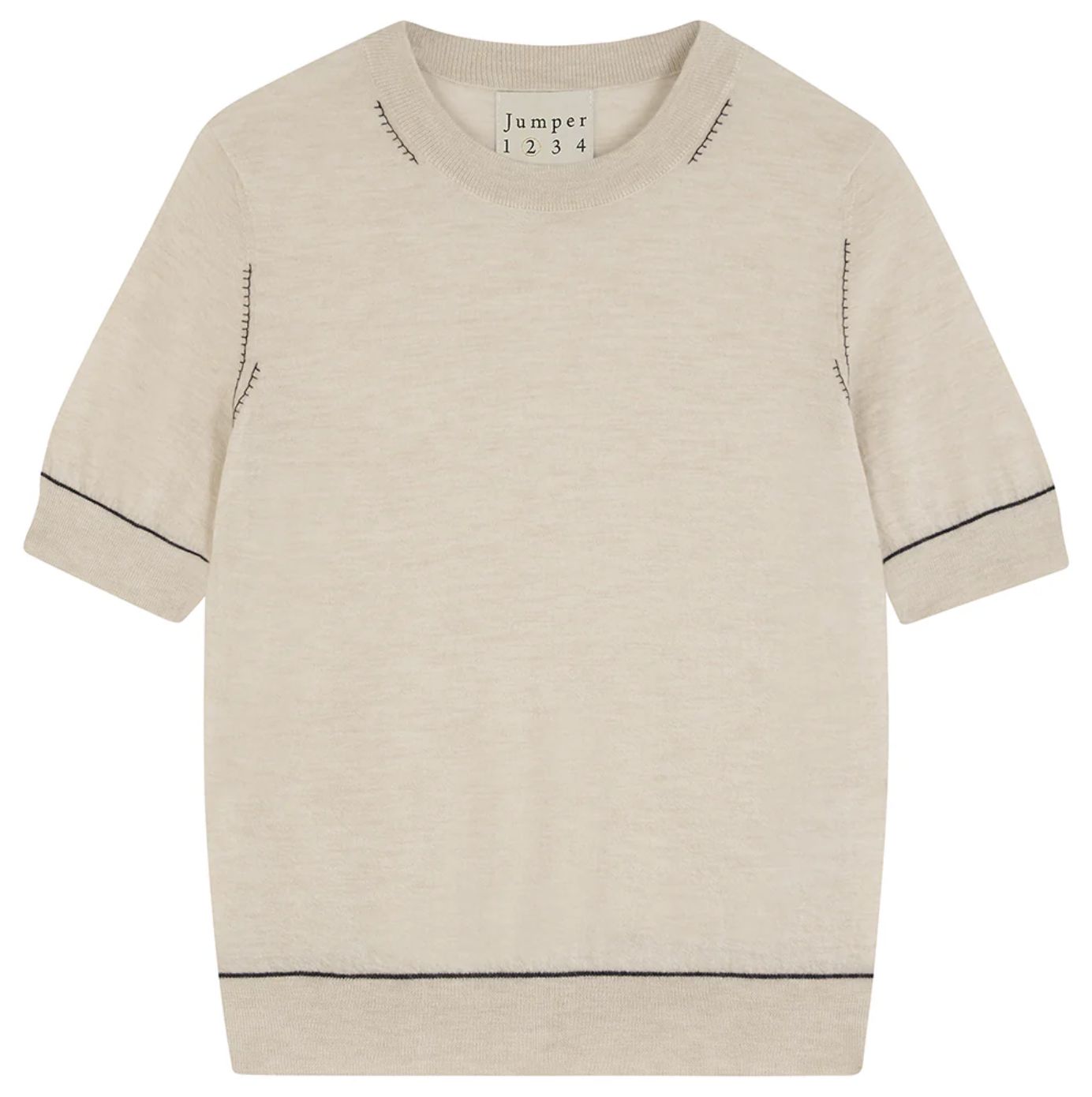 Jumper Contrast Stitch T-Shirt