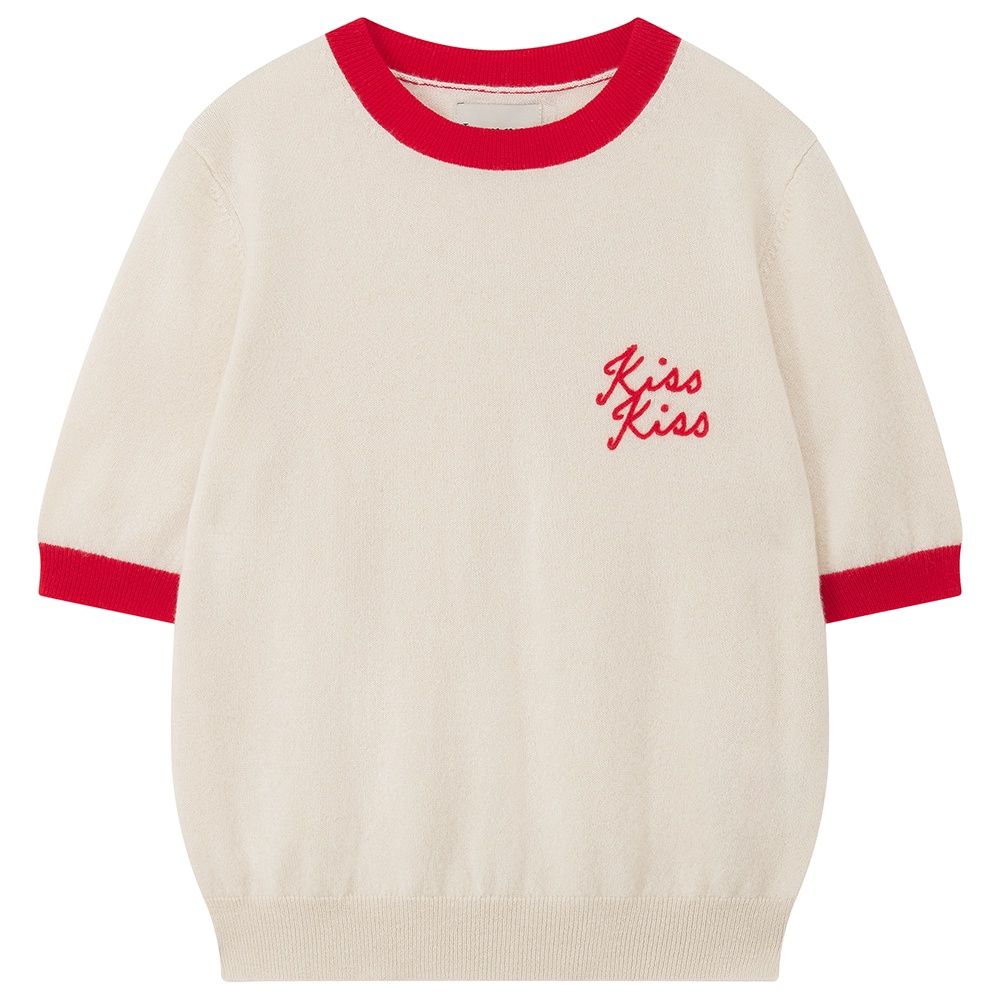 Jumper Kiss Kiss Ringer T-Shirt