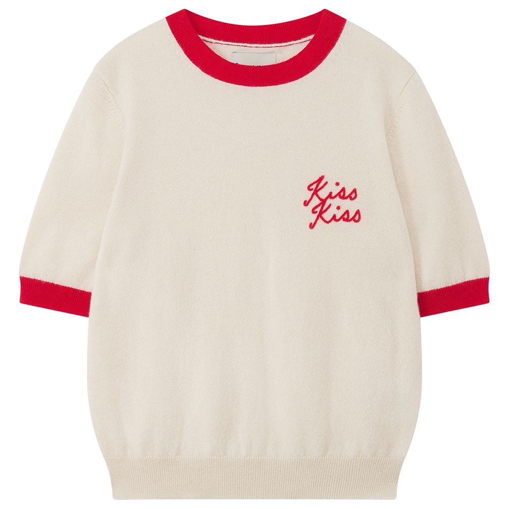 Jumper Kiss Kiss Ringer T-Shirt