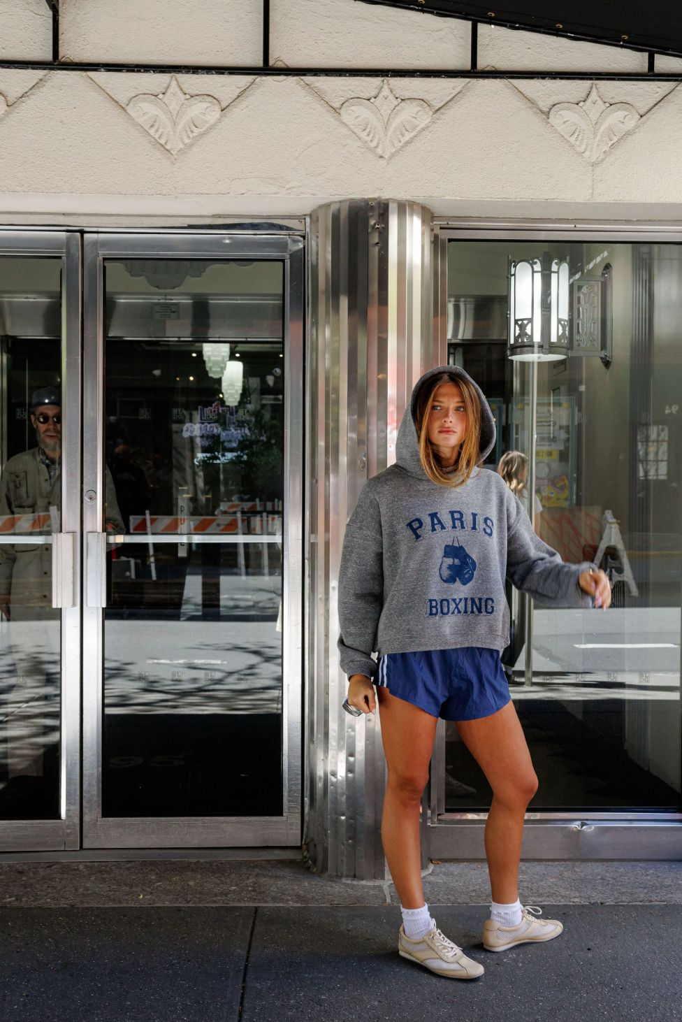 Sunny Somewhere Paris Boxing Hoodie