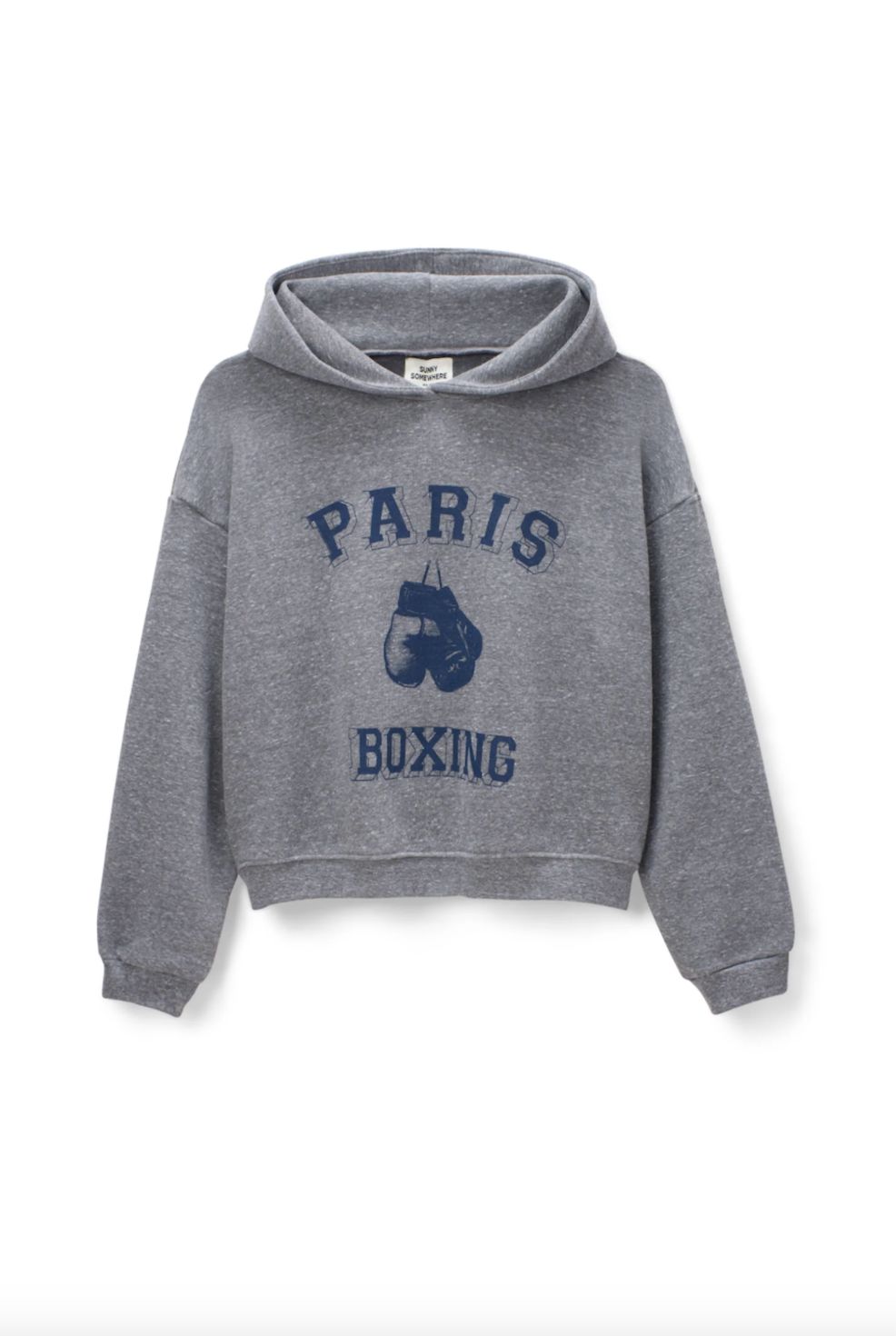 Sunny Somewhere Paris Boxing Hoodie