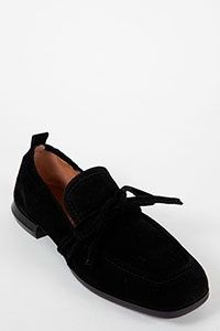 Homers Black Lena Crosta Loafer