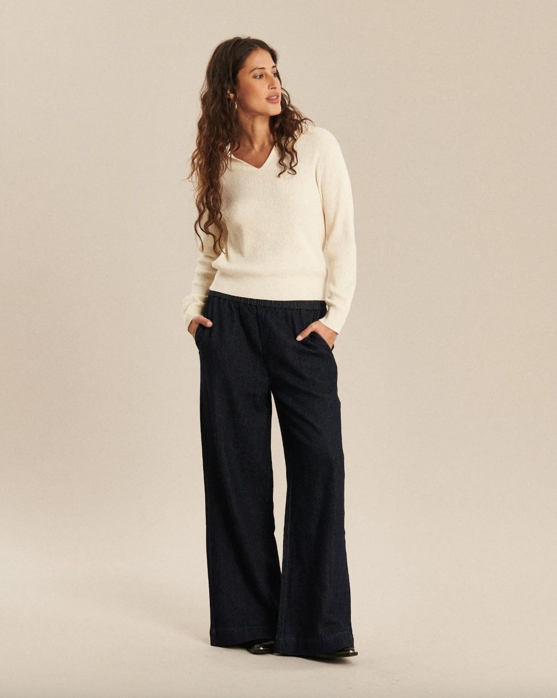 Labdip Nash Denim Wide Leg Pant