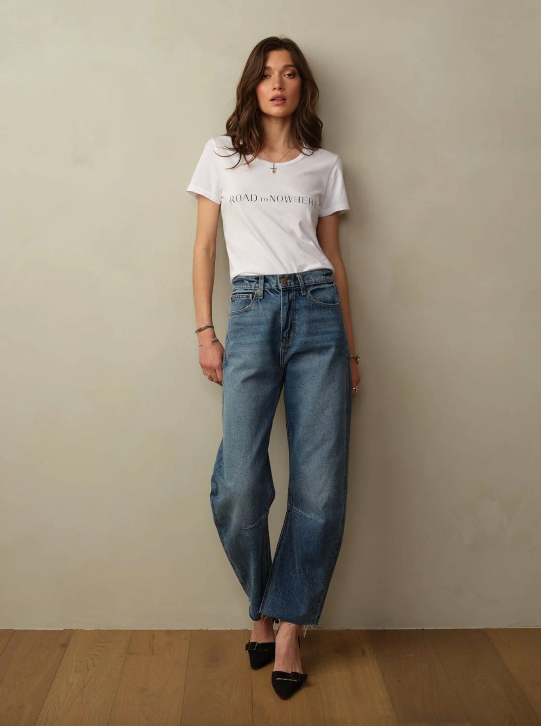 Road To Nowhere Pilon in Berlin Blue Jean