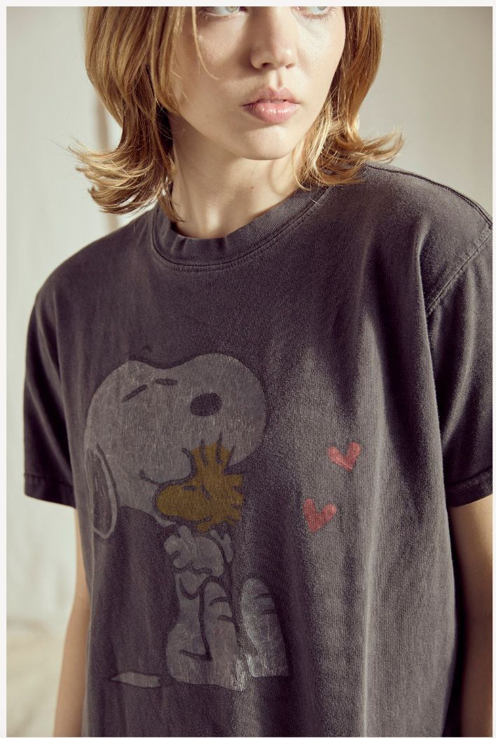 People of Leisure Peanuts Tee XOXO