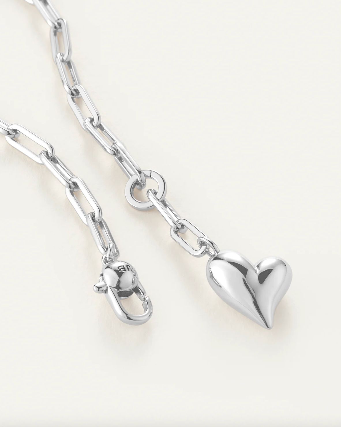 Jenny Bird Puffy Heart Necklace