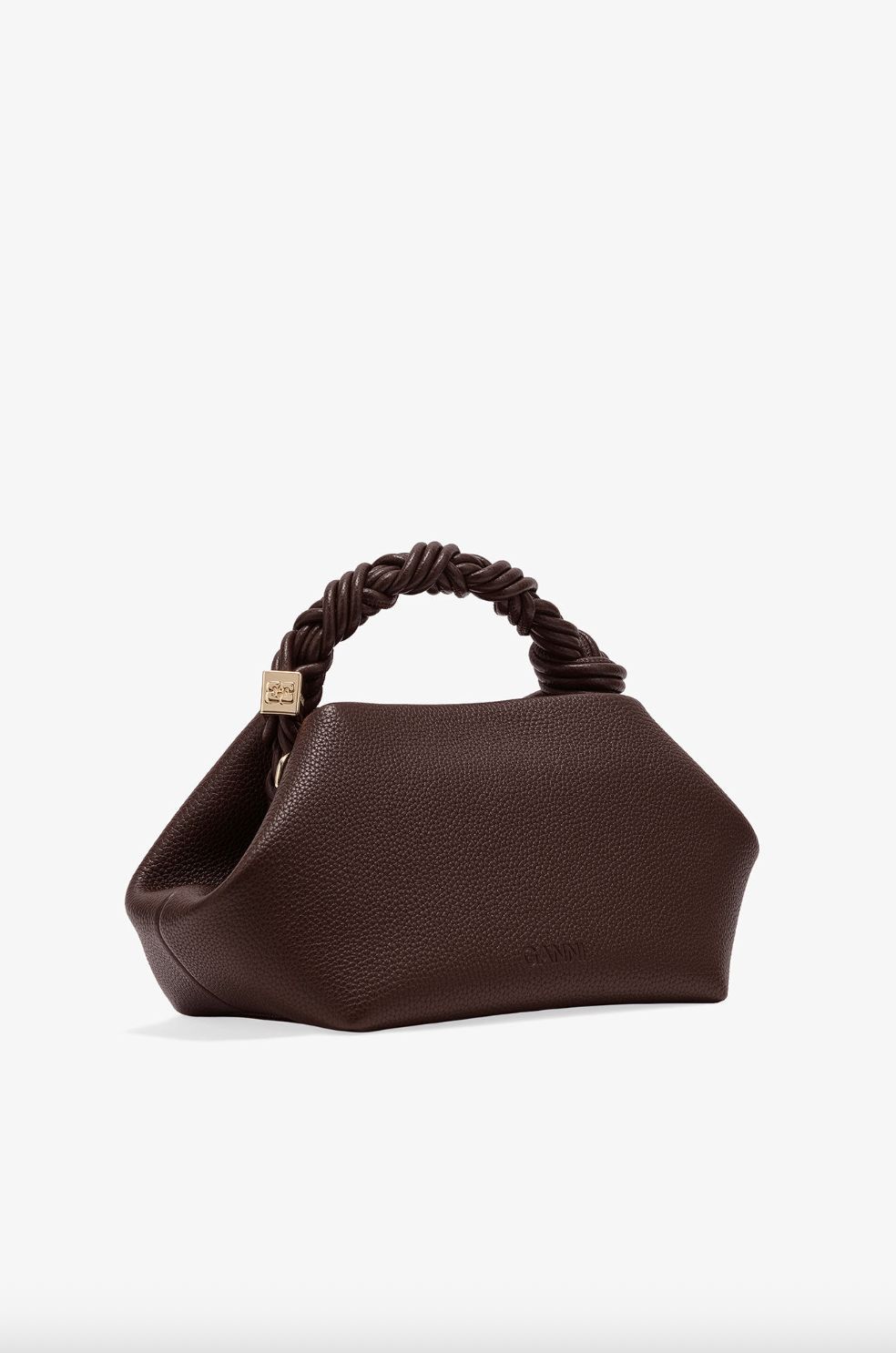Ganni Small Bou Bag in Chicory Coffee