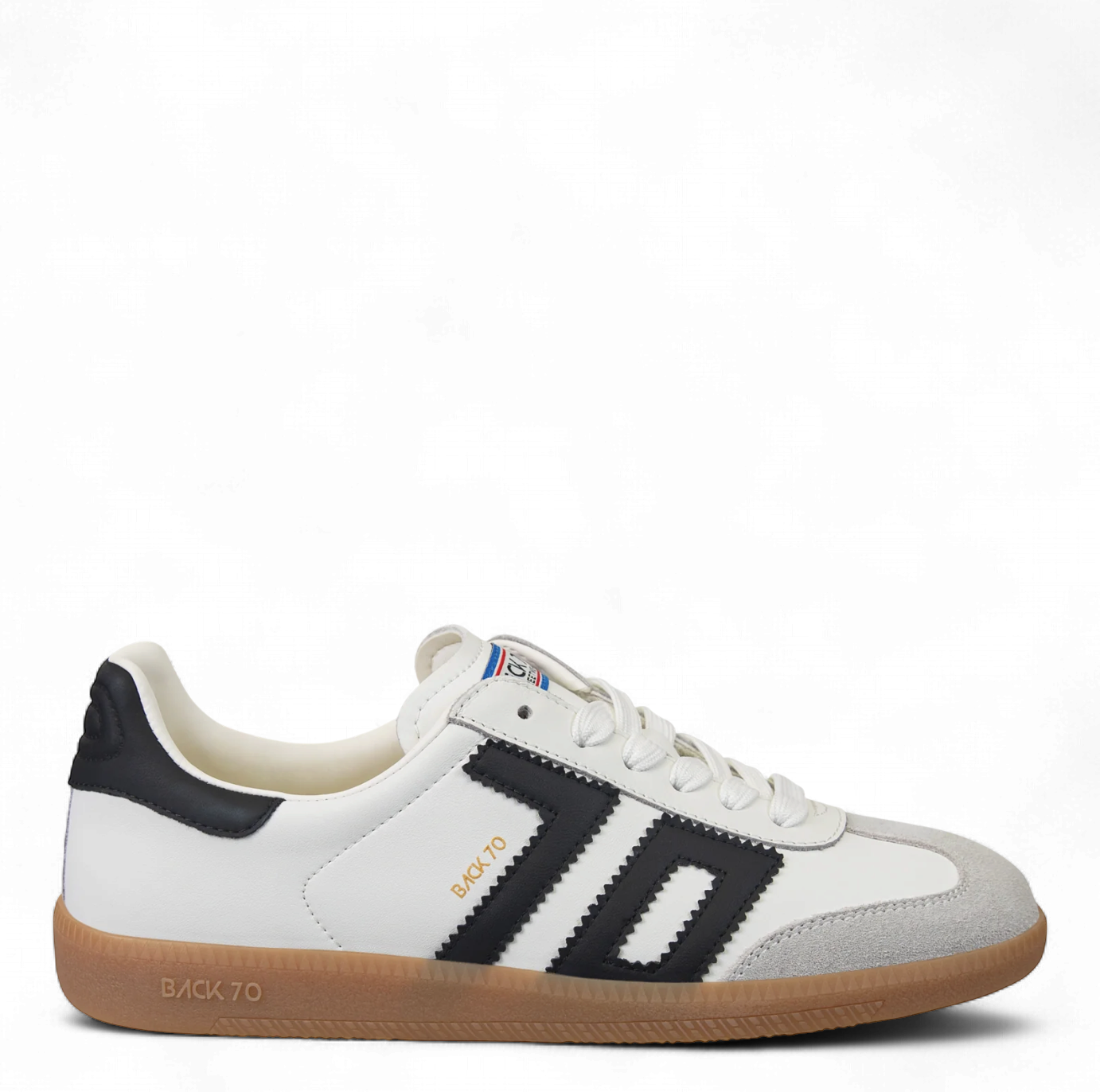Back 70 Cloud Sneaker in White and Black