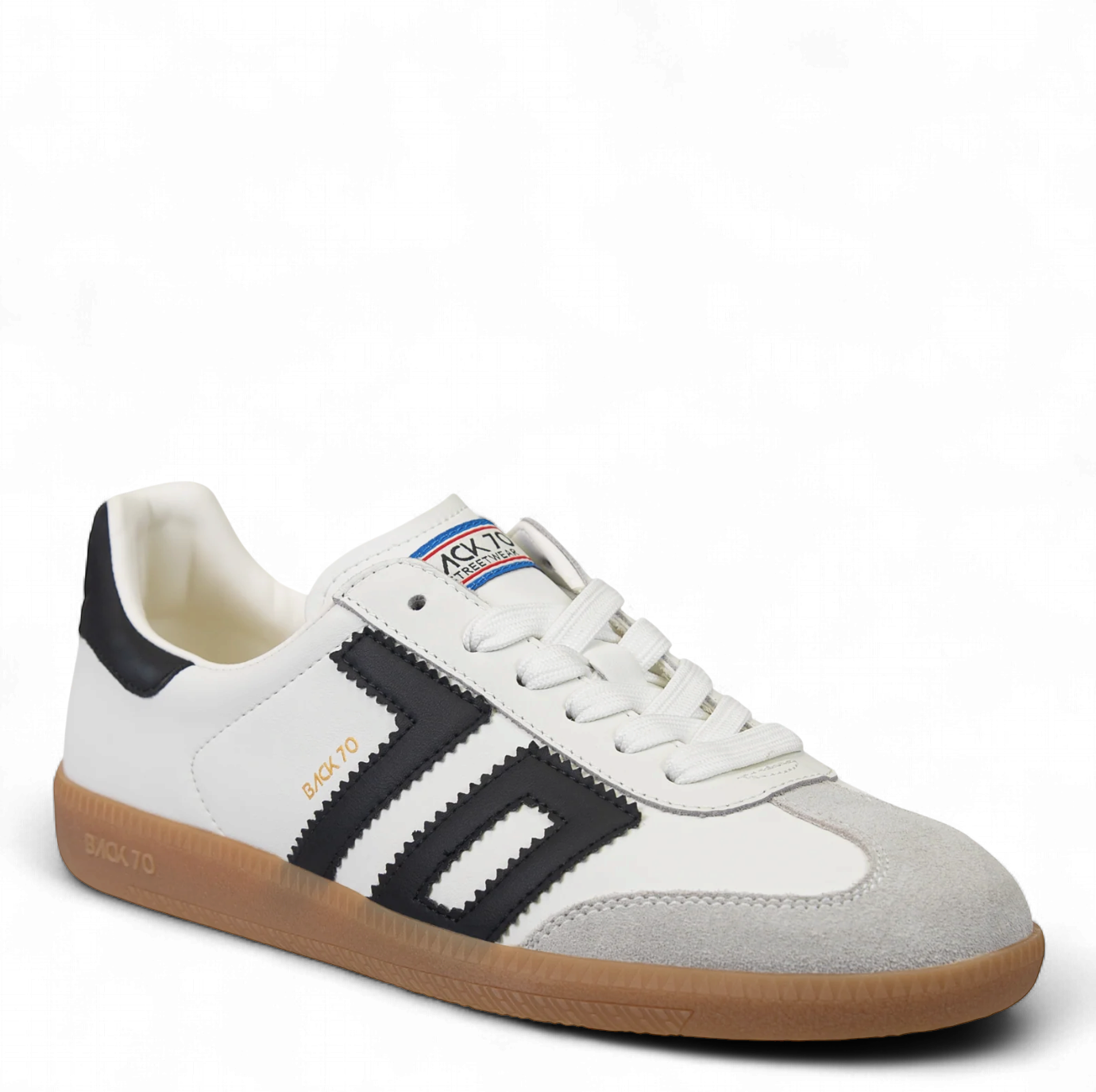 Back 70 Cloud Sneaker in White and Black