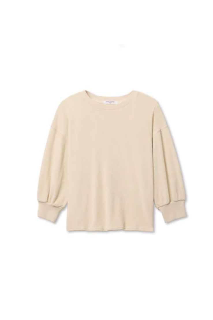 Perfect White Tee Roxy Bubble Sleeve Sweatshirt