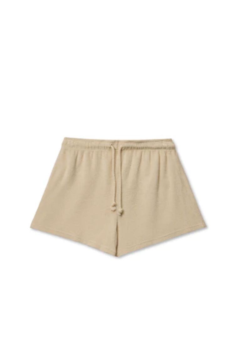 Perfect White Tee Summer Terry Sweat Shorts