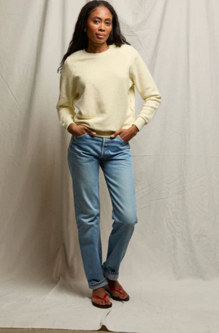 Perfect White Tee Ziggy In Custard