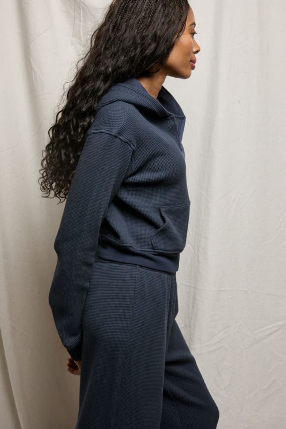 Perfect White Tee Inez Zip Up Hoodie