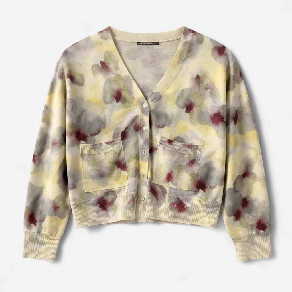 In Bed With You Watercolor Floral Cardigan