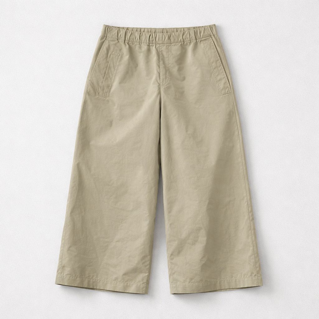 Uli Schneider Taffeta Crop Flare Pant