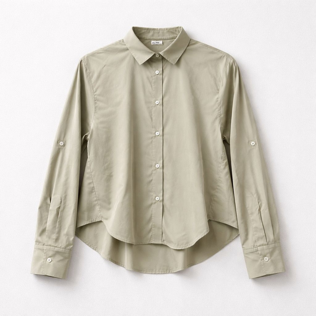 Uli Schneider Taffeta Midi Blouse, Color: Pistacchio, Size: 34/XS