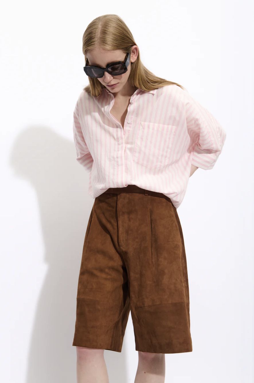 BellePiece Dante Suede Shorts