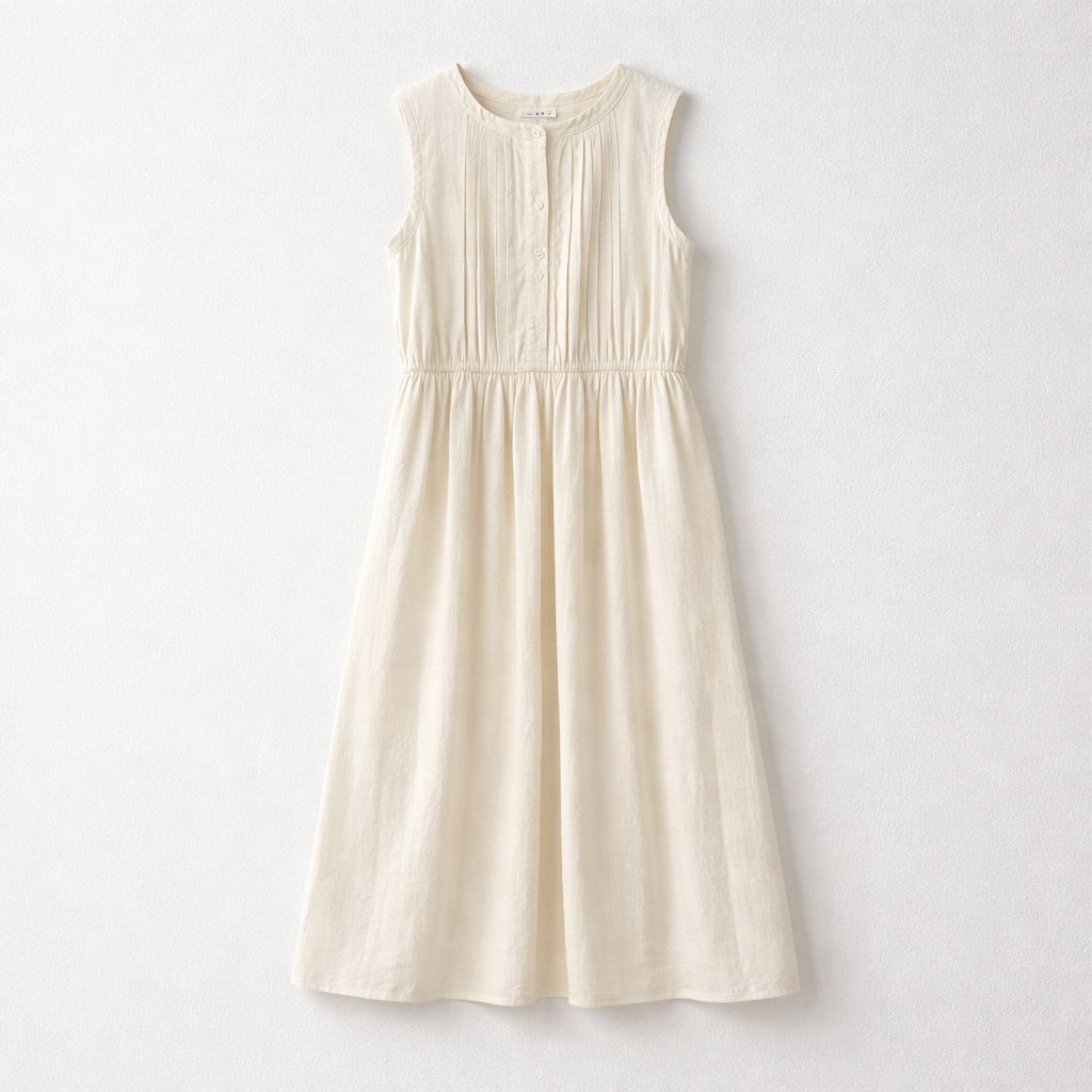 BellePiece Rosa Dress in Ecru