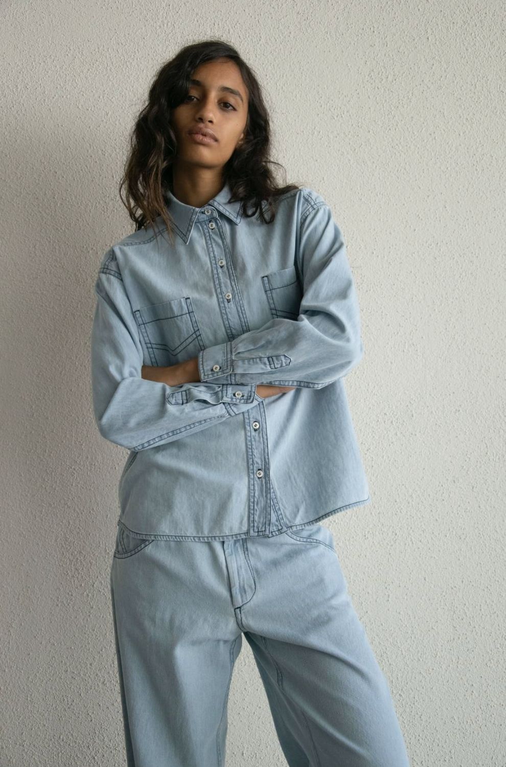 The Avant Love Light Denim Shirt