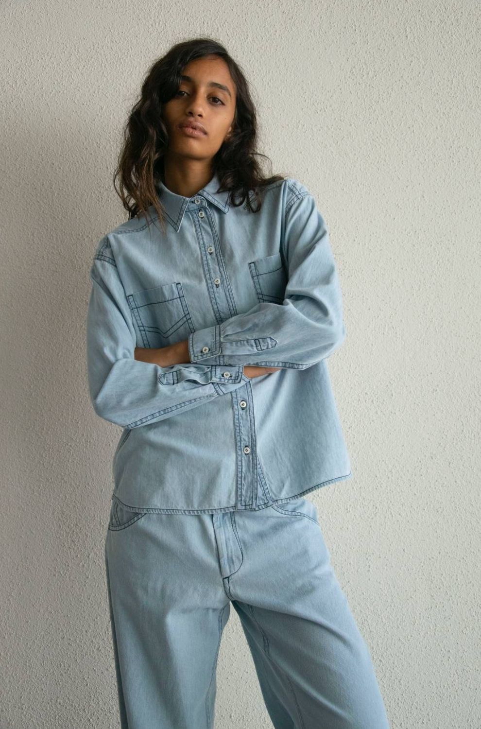 The Avant Love Light Denim Shirt