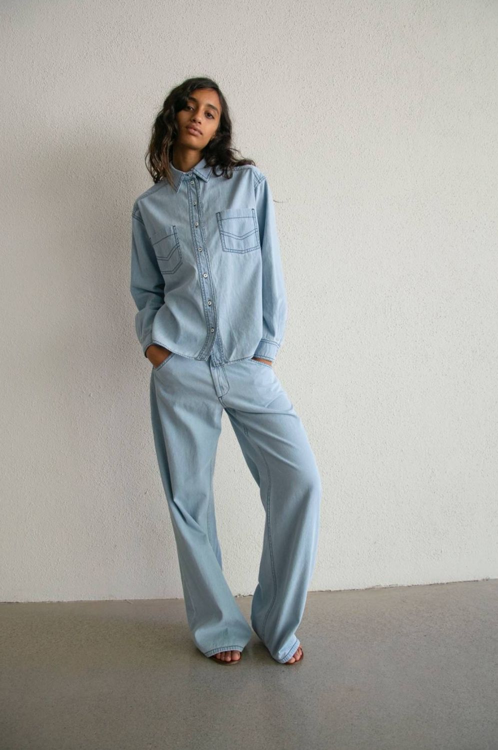 The Avant Love Light Denim Shirt