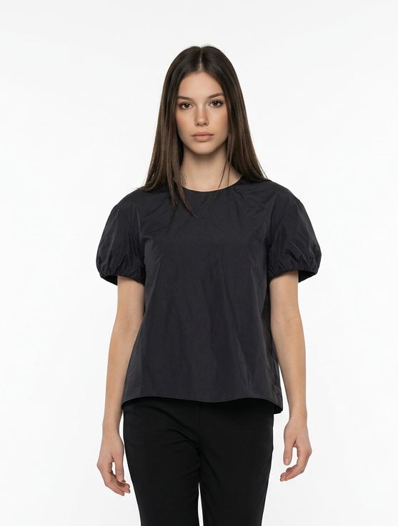 Susanne Bommer Short Sleeve Chintz Top