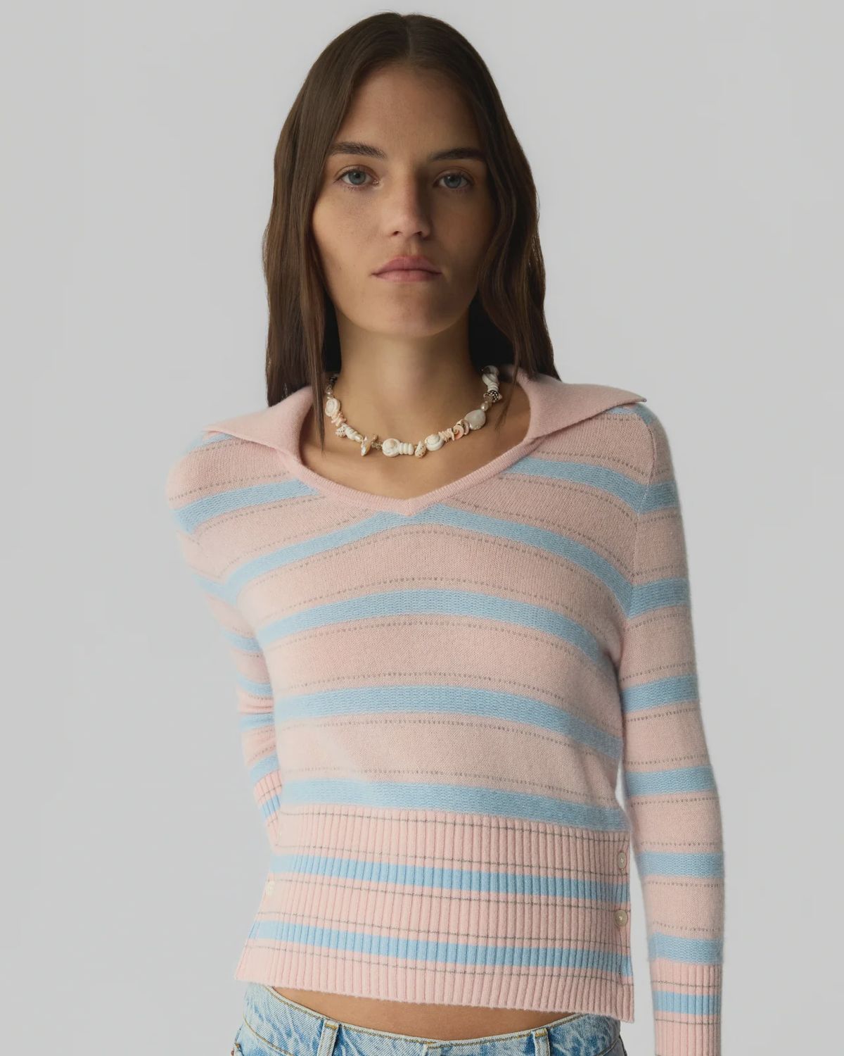 Guest In Residence Port Polo, Color: Power Pink, Size: XS