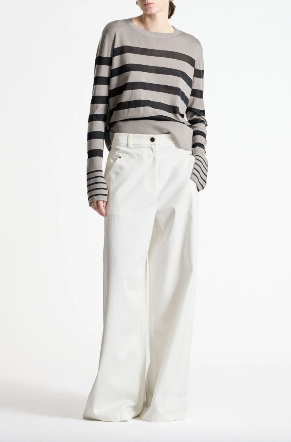 Saint Art Odette Striped Sweater