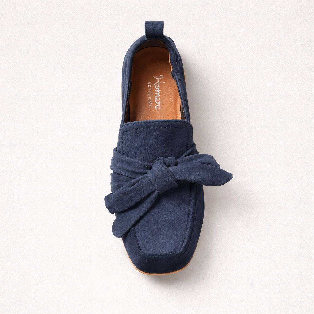 Homers Bow Flat, Color: Navy, Size: 36
