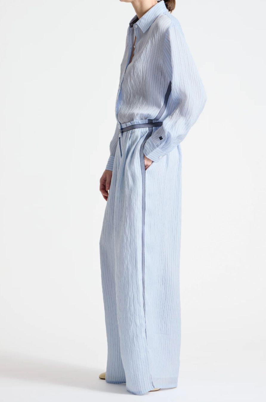 Saint Art Lanette Pinstripe Blouse