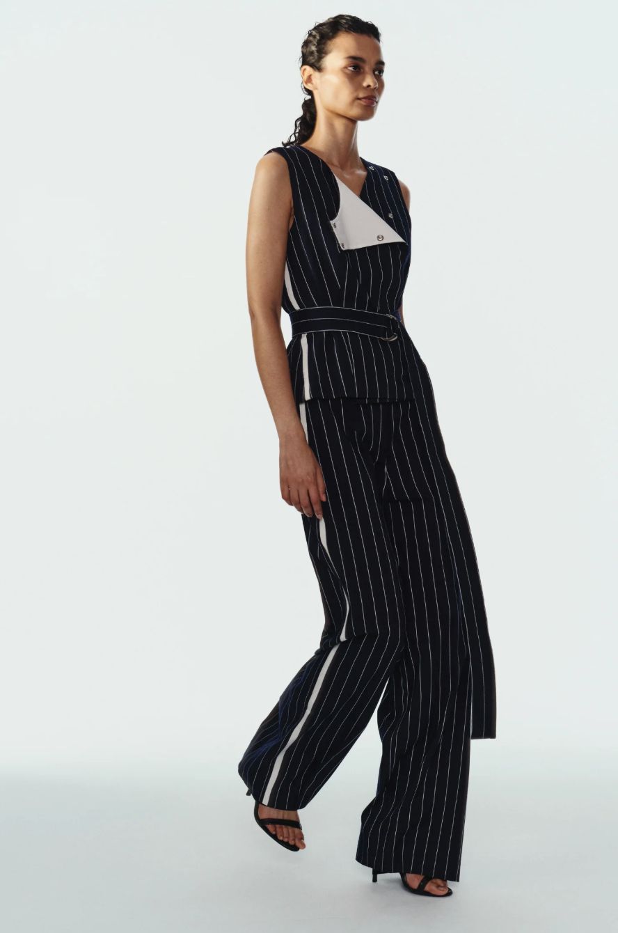 Saint Art Harris Suiting Blouse