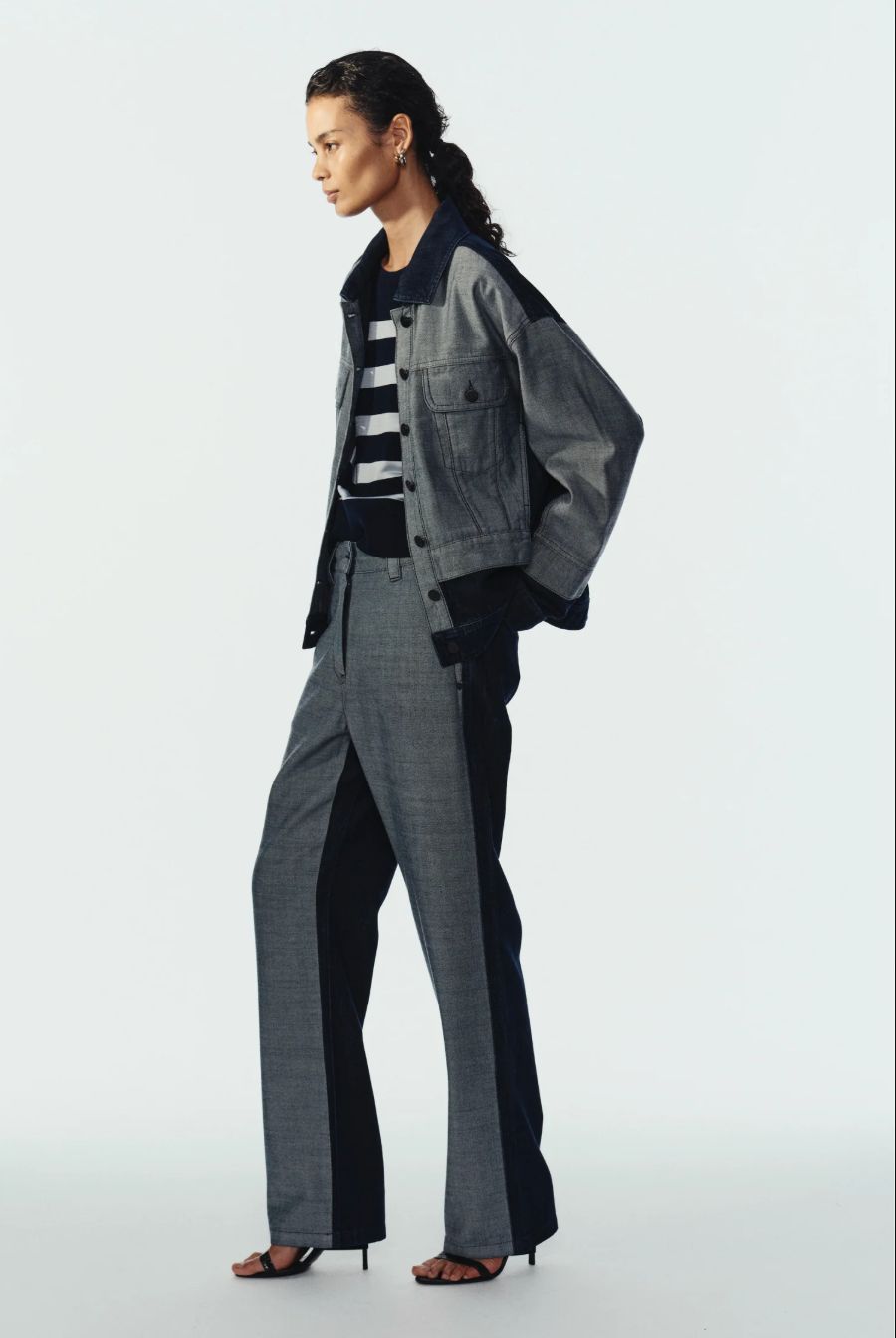 Saint Art Odette Striped Knit Sweater