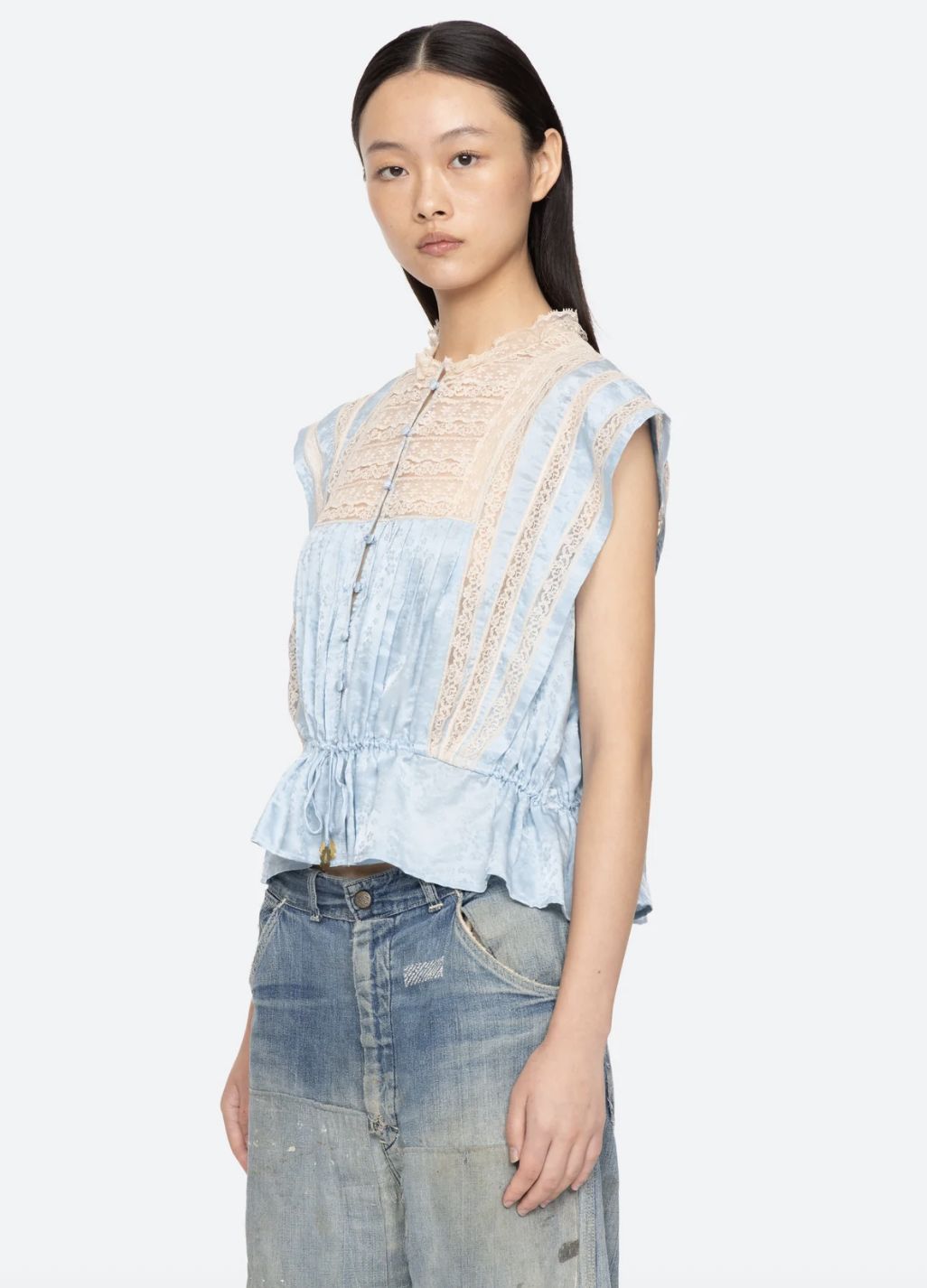 Sea-NY Ethel Solid Tank Top