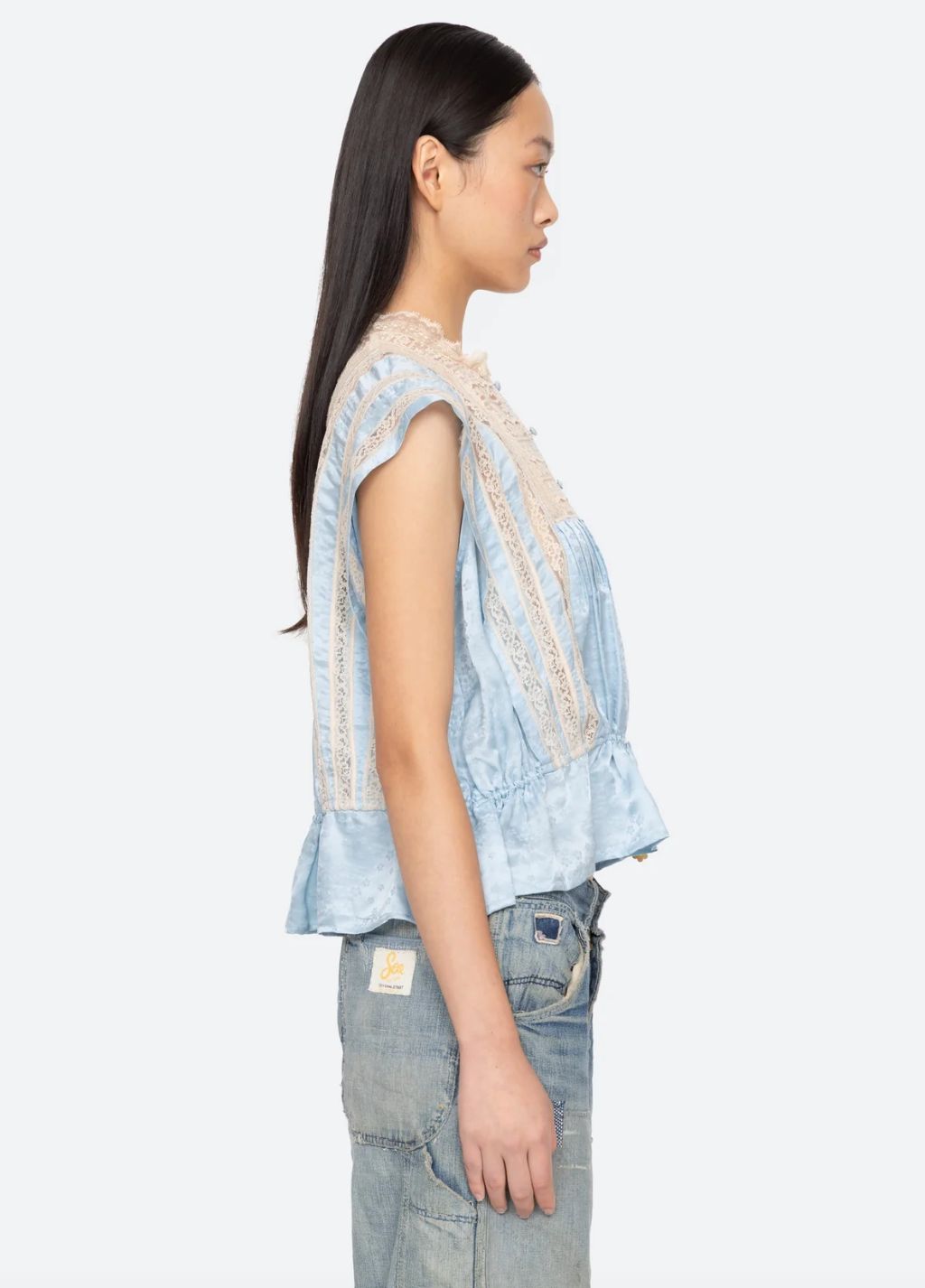 Sea-NY Ethel Solid Tank Top